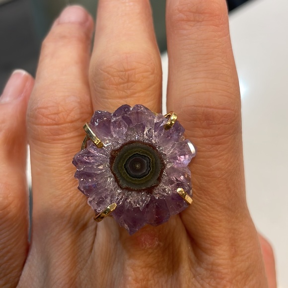 RESERVED - 3 CRYSTAL RING BUNDLE - Picture 4 of 7